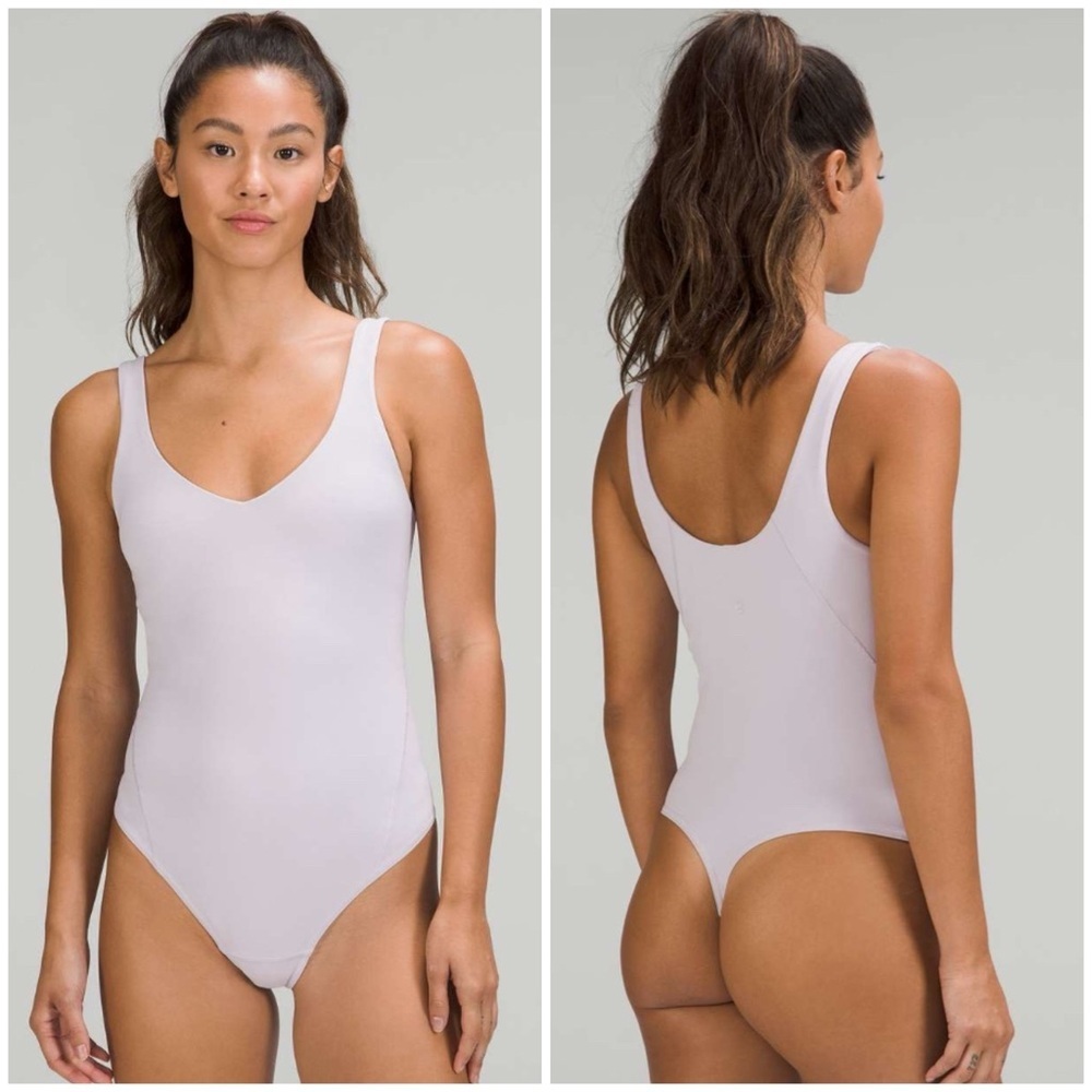 lululemon athletica Women's Light Lavender Bodysuit